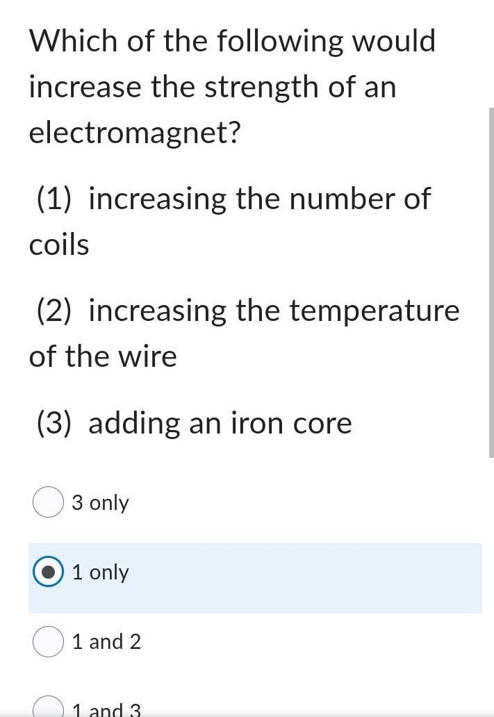 Which of the following would increase​-example-1