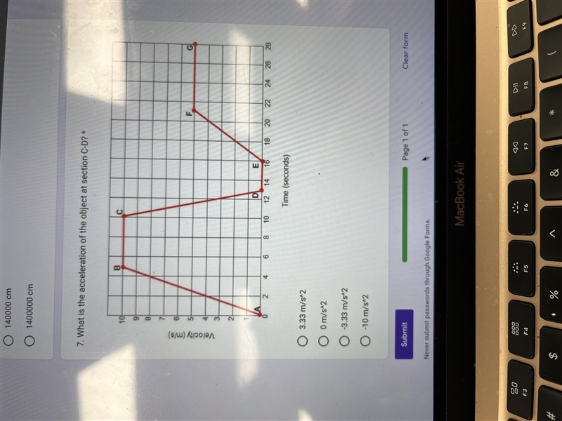 What is the answer log the object that is decelerating?-example-1