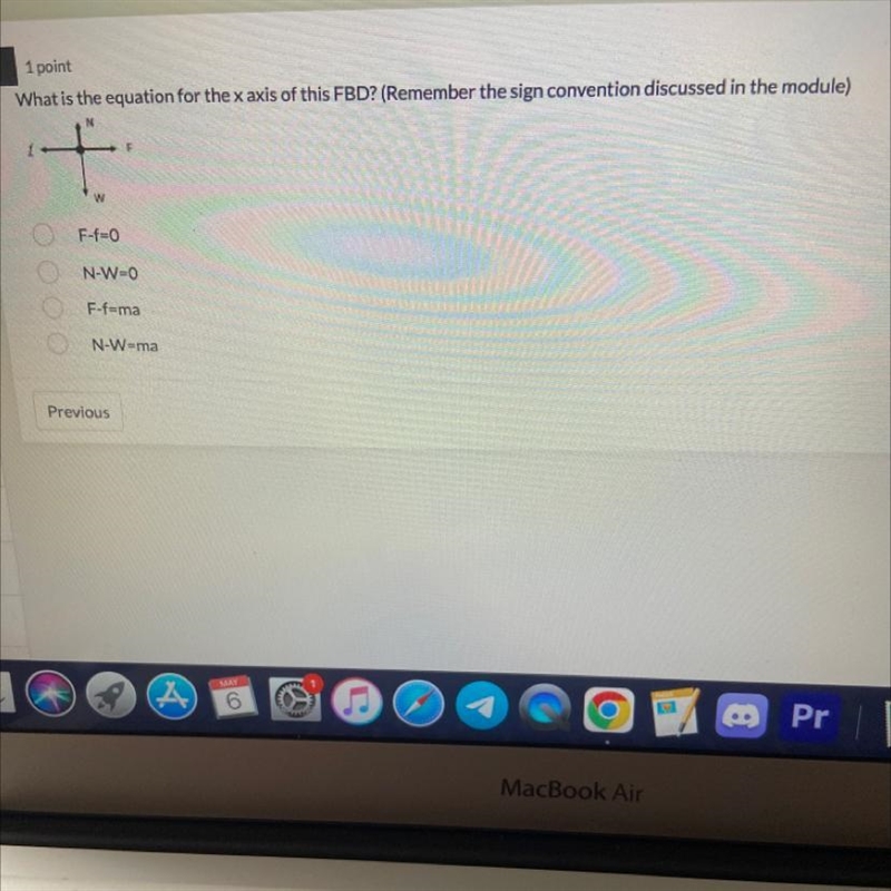 What is the equation for the x axis of this FBD-example-1