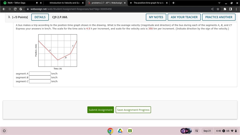 Anyone in AP physics, I'm a freshman and need a bit of help understanding this problem-example-1