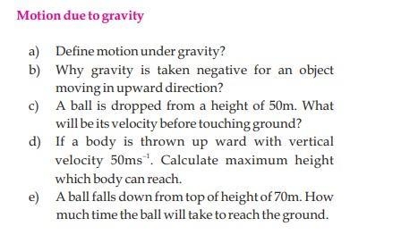 A ball falls down from the top of a height of 70m. How much time the ball will take-example-1