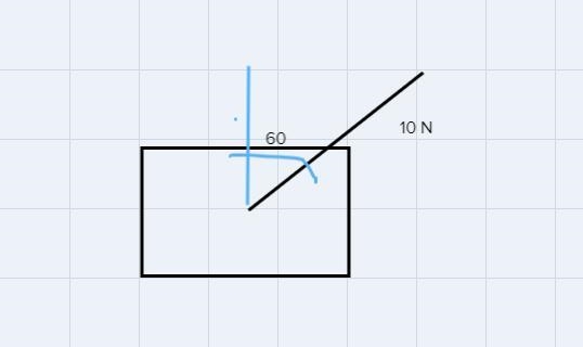 A woman pulls a luggage with a force of 10 N with the angle between theforce and the-example-1