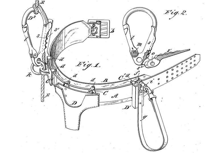 Decide whether the following statement is true (T) or false (F). Original seat belt-example-1