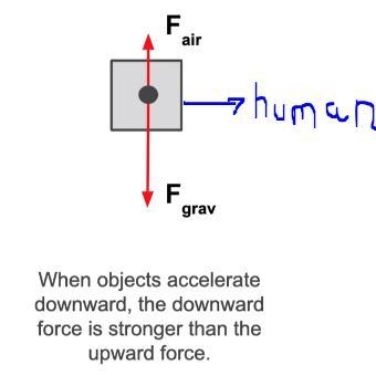 Draw a free body diagram of a person as their board accelerates them up into the sky-example-1