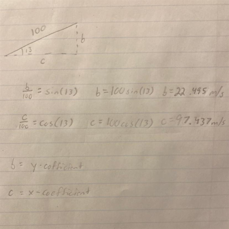 An arrow is shot an angle of 13 degrees to the horizontal with an initial speed of-example-1