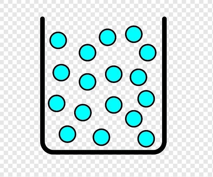 14. What kind of shape and volume does a liquid have? 15. How are molecules in a liquid-example-1