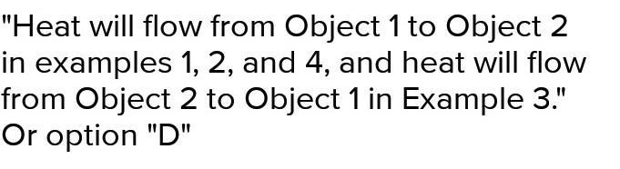 This chart lists four examples of two objects that are in contact. A 3-column table-example-1