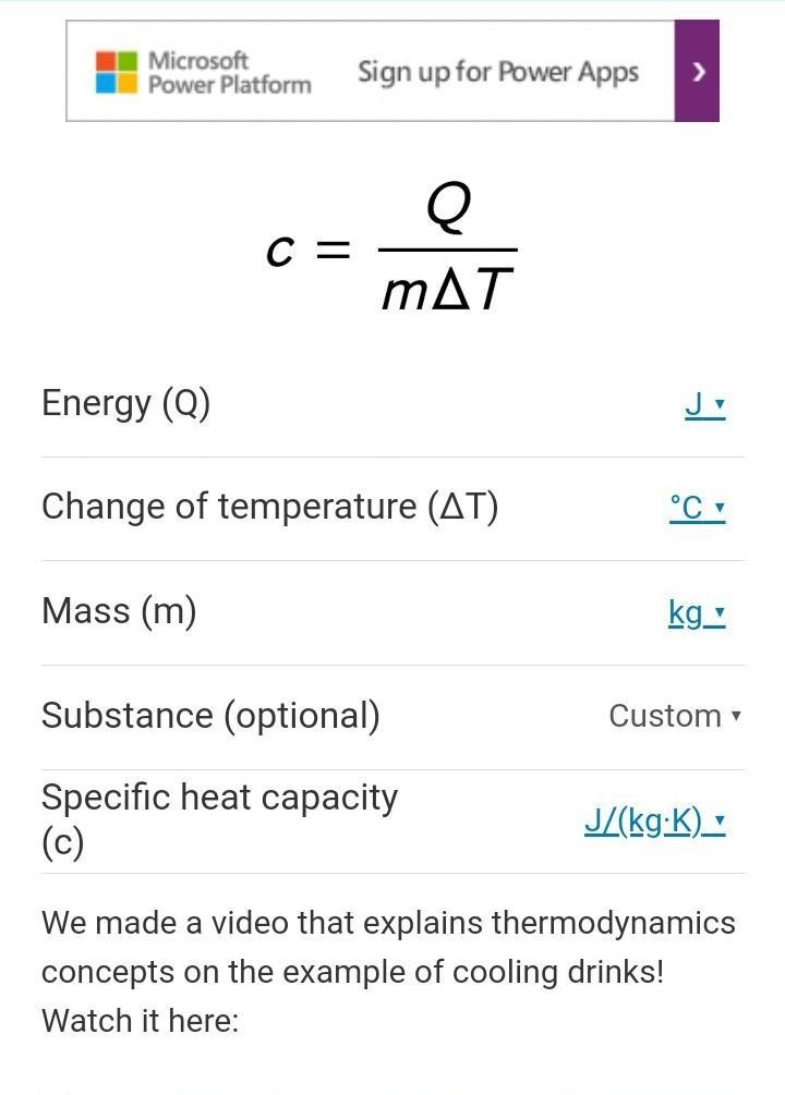 Calculation of specific heat capacity 1. A 5 kg block of brass has a temperature of-example-2