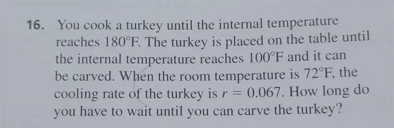 use Newton's law of cooling to solve the problem Note: this is an algebra 2 problem-example-1