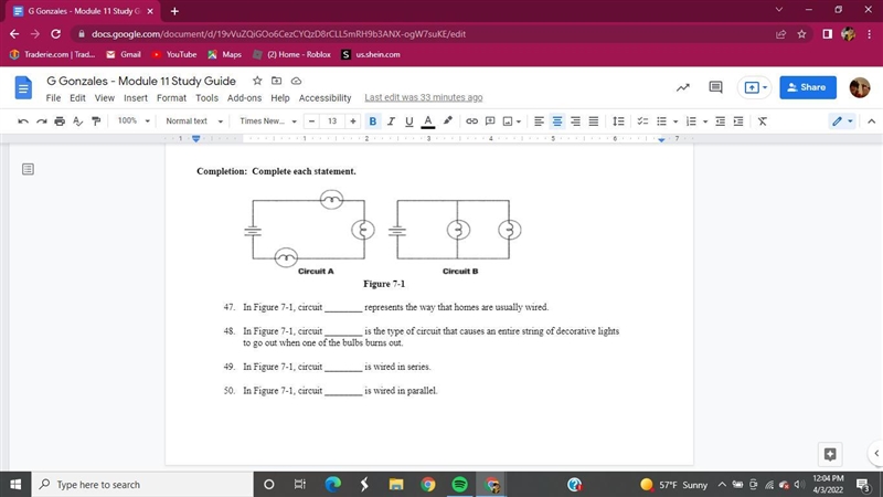 Dont use me for points please i need help, (circuits for physics)-example-1