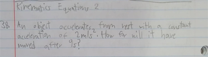 Please help me with this, it's a Kinematics Equation 2 problem!-example-1