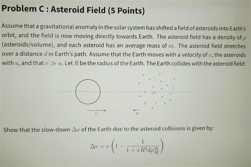 Problem: Asteroid Field.​-example-1