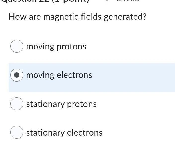 How are magneted fields generated?​-example-1