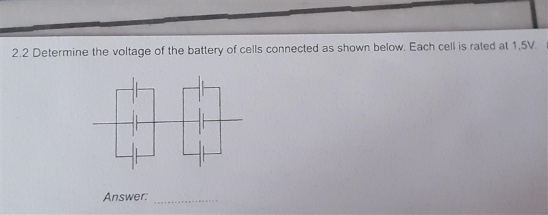 Determine the voltage of the diagram in the image ​-example-1