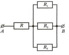 Calculate the resistance of the circuit and the amperage through all the resistors-example-1