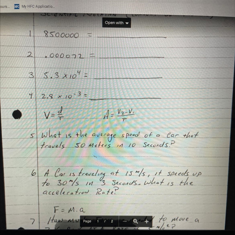 Can someone help me with one through six please I will really appreciate-example-1