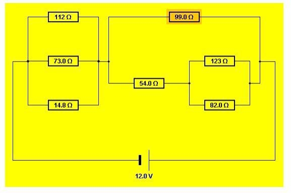 4. If the circuit below draws a current of 0.195 A, what is the equivalentresistance-example-1