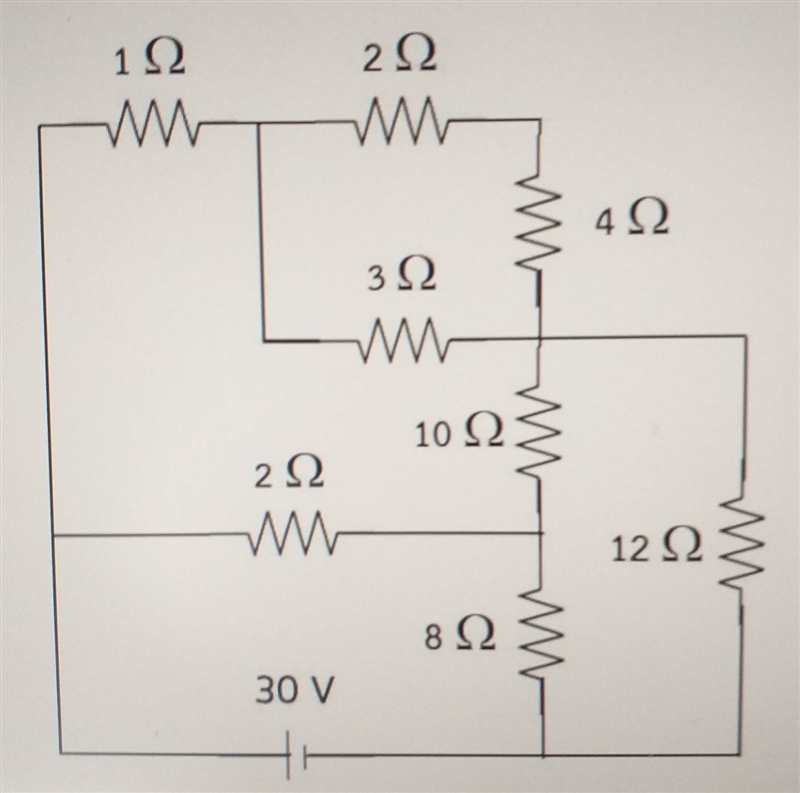 What is current of 12 ohm? help me pleasee​-example-1