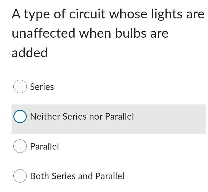 What type of bulb is unaffected ​-example-1