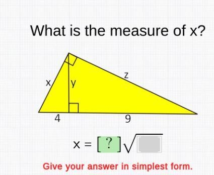 Find the measure of x-example-1