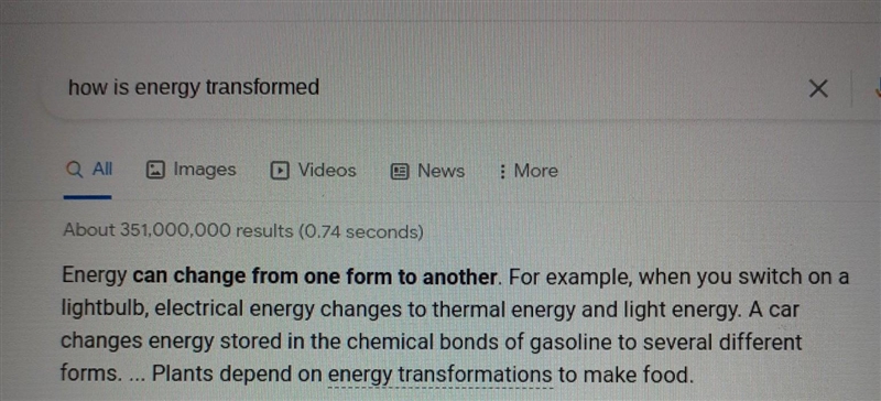 How is energy transformed?-example-1