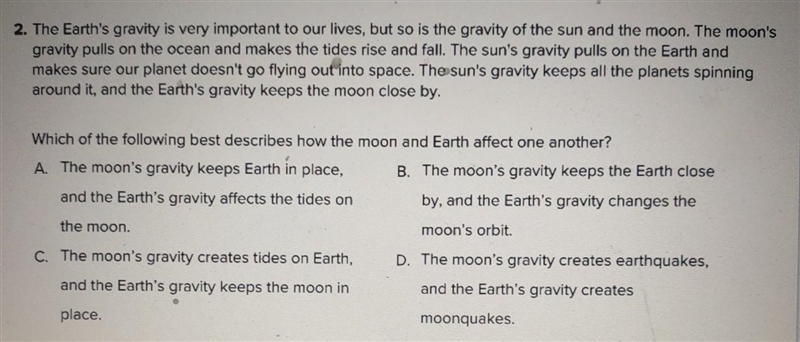 ΑΣ Sign A. keeping everything grounded on Earth. C. planes not being able to fly into-example-1