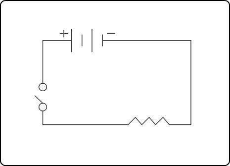 What type of circuit does this figure represent? A. an open series circuit B. a closed-example-1