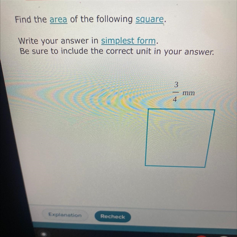 Write your answer in simplest form. Be sure to include the correct unit in your answer-example-1