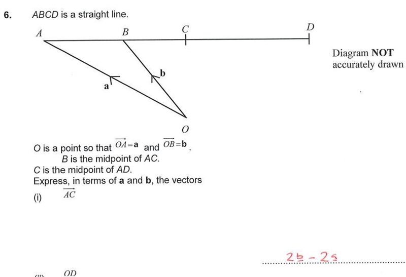 Can someone explain how they got 2b - 2a?-example-1