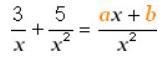 Enter the values for a and b that complete the sum: es001-1. Jpg.-example-1