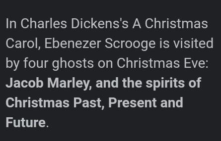 Match each ghost with what help Elbe ever scrooge realize in Charles ducks a crismas-example-1