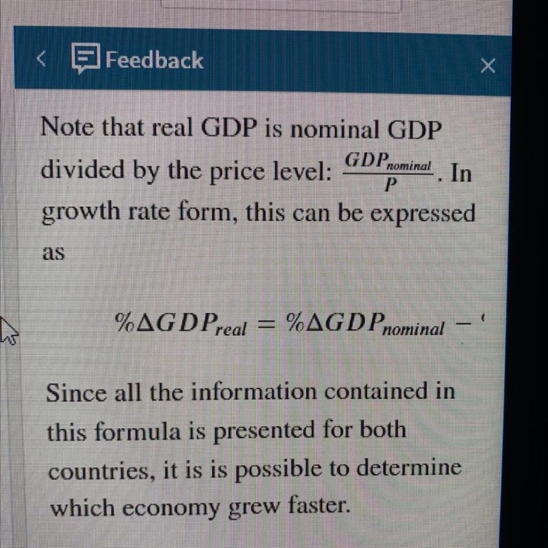 Suppose Hyperpolis’s GDP increases by 15%, and its inflation rate is 12%, while Superpolis-example-1