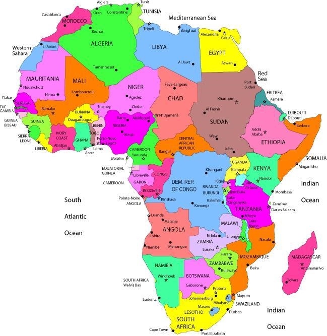 Where is south africw?-example-1