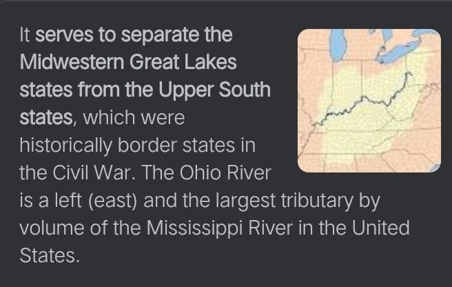 Why the mississippi river and the ohio river were used both as state borders-example-1