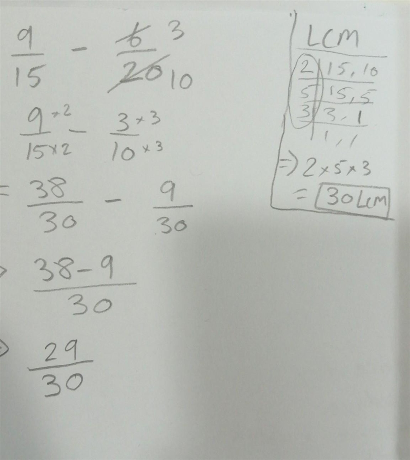 Subtract 9/15 -6/20￼-example-1