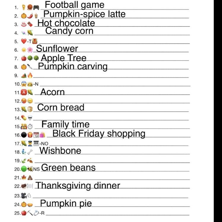 What are the following 10 blanks. This is thanksgiving and fall related-example-1