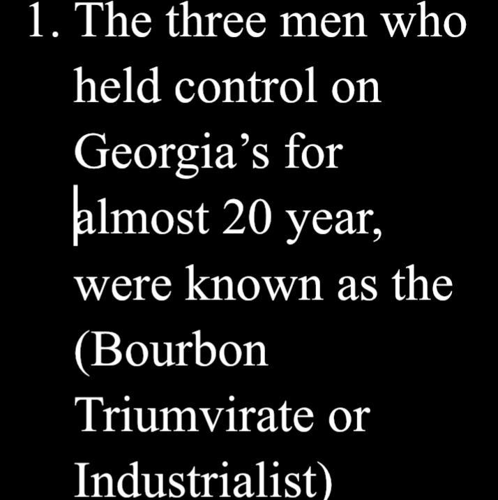 Which answer is this ? Bourbon or Industrialist ?-example-1