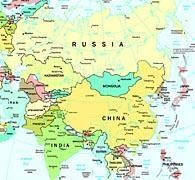 This map shows which of the following? A) which country in Asia has the most people-example-1