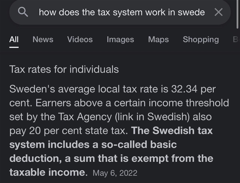 How does the tax system work in Sweden?-example-1