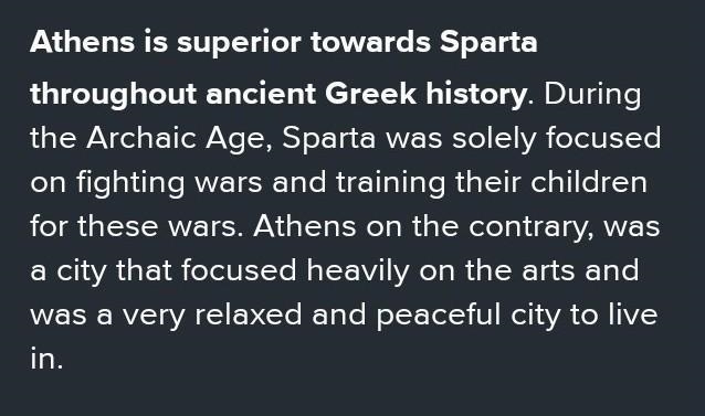 How is Athens Art better than Sparta’s Art-example-1