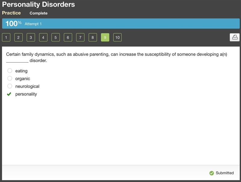 Certain family dynamics, such as abusive parenting, can increase the susceptibility-example-1