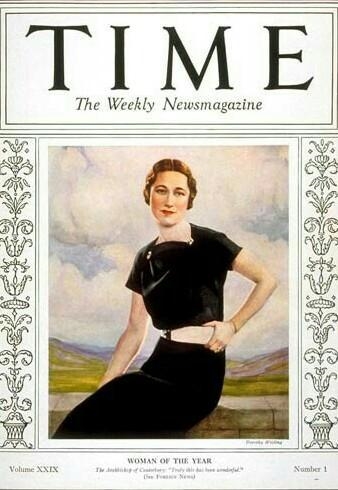 Who was the first woman honored as time magazines woman of the year?.-example-1