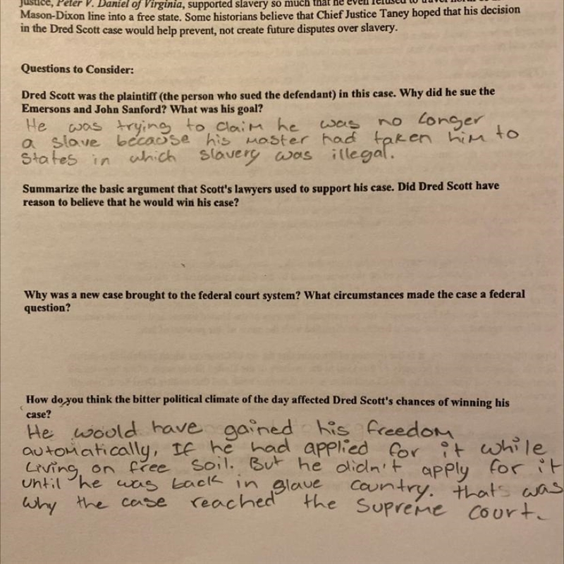 Why was a new case brought to the federal court system? What circumstances made the-example-1