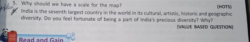 Do you feel fortunate of being a part of India's precious diversity?why? pls help-example-1