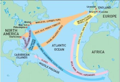 What does the map show in terms of African history? A) Africans colonizing Europe-example-1