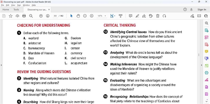 HELP ASAP! Homework due to TODAY!!! It's about greek, China and India. PLEASE HELP-example-1