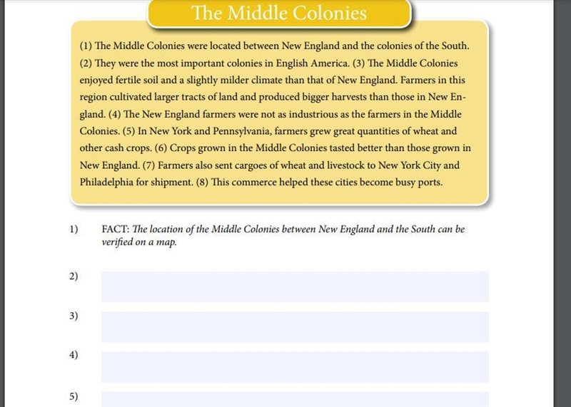 Plz help with this true or false questions :( it's on the middle colonies-example-1