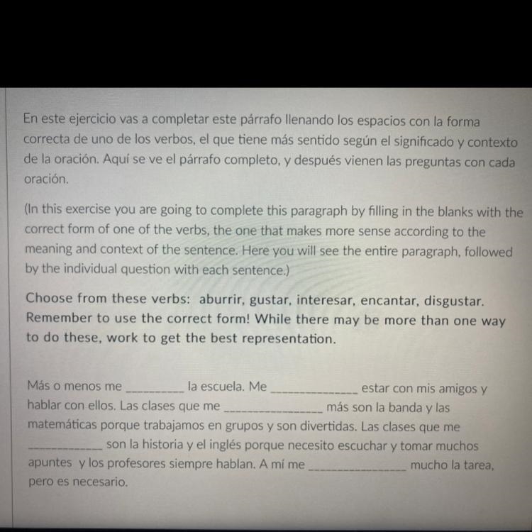 (In this exercise you are going to complete this paragraph by filling in the blanks-example-1