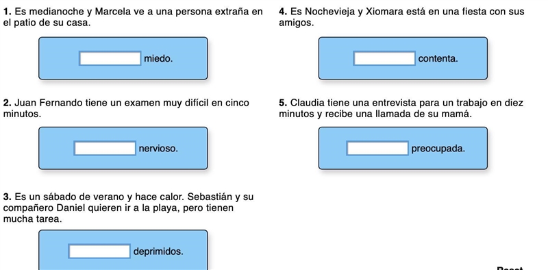 Completa cada una de las oraciones con la forma correcta de estar o tener. Luego, coloca-example-1