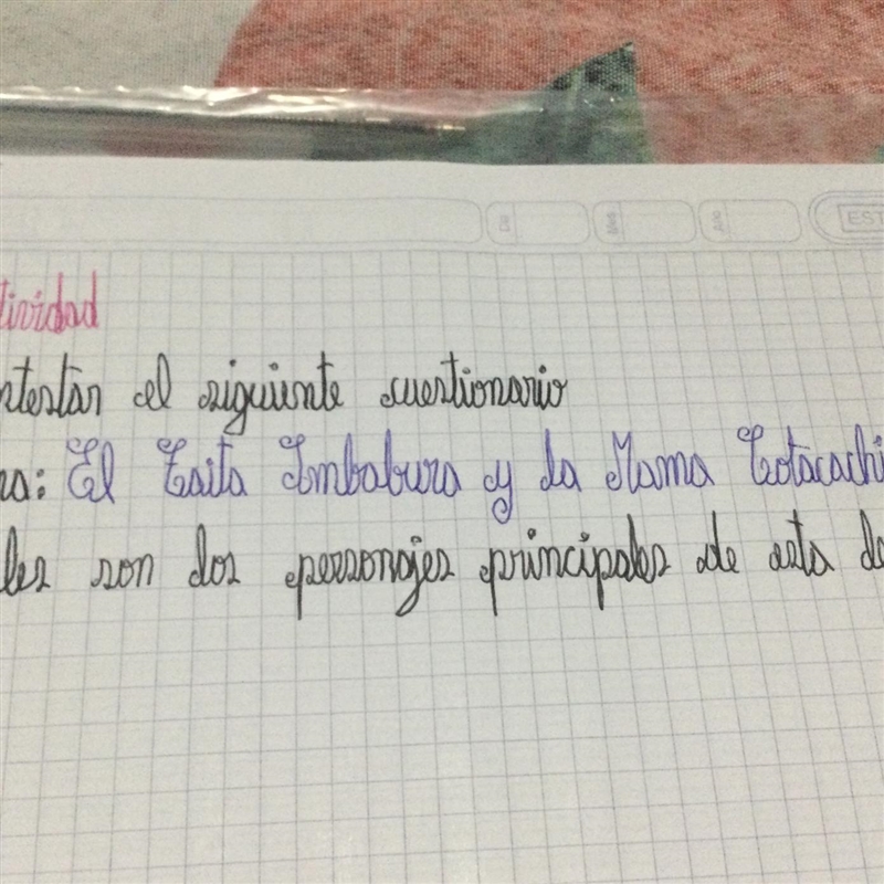 Cuales son los personajes principales de la leyenda (El taita imbabura y la mama cotacachi-example-1